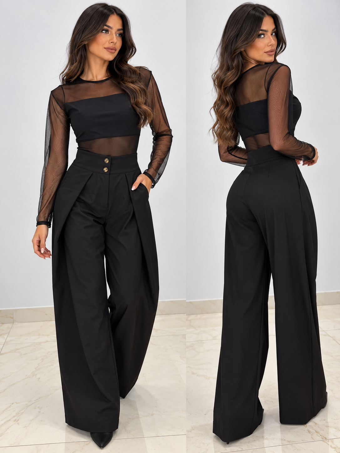 Pantalone “Elegance Wide”