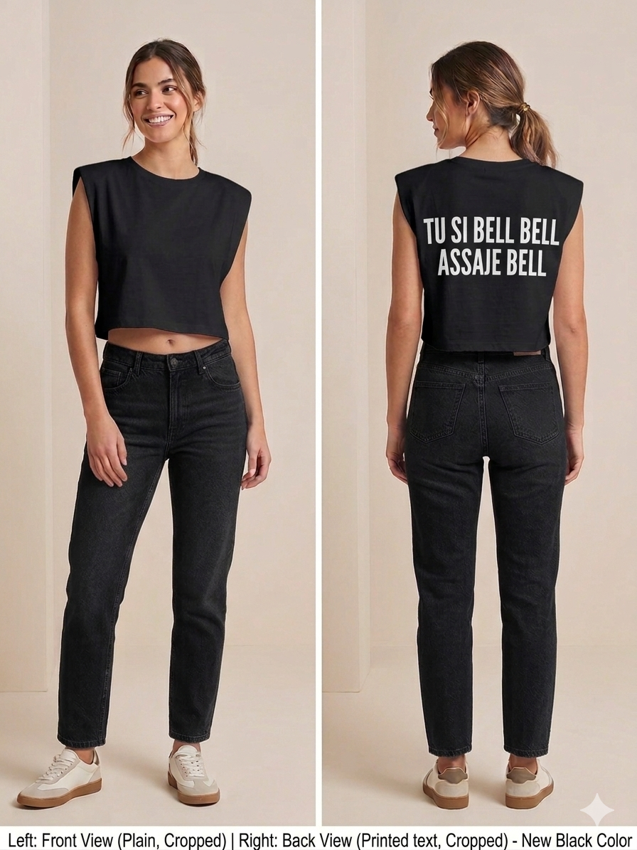 T-Shirt Oversize con Scritta Posteriore – Capsula Urban Statement