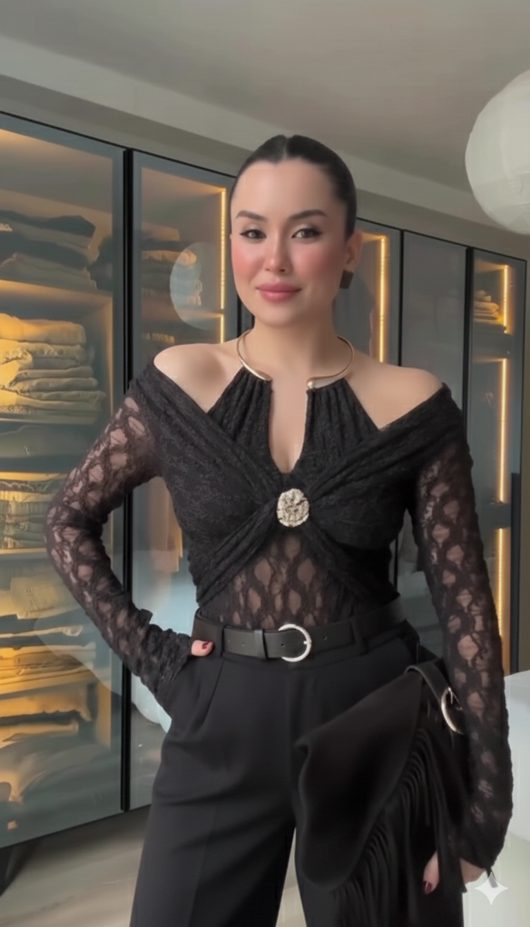 Maglia Gemma in Pizzo