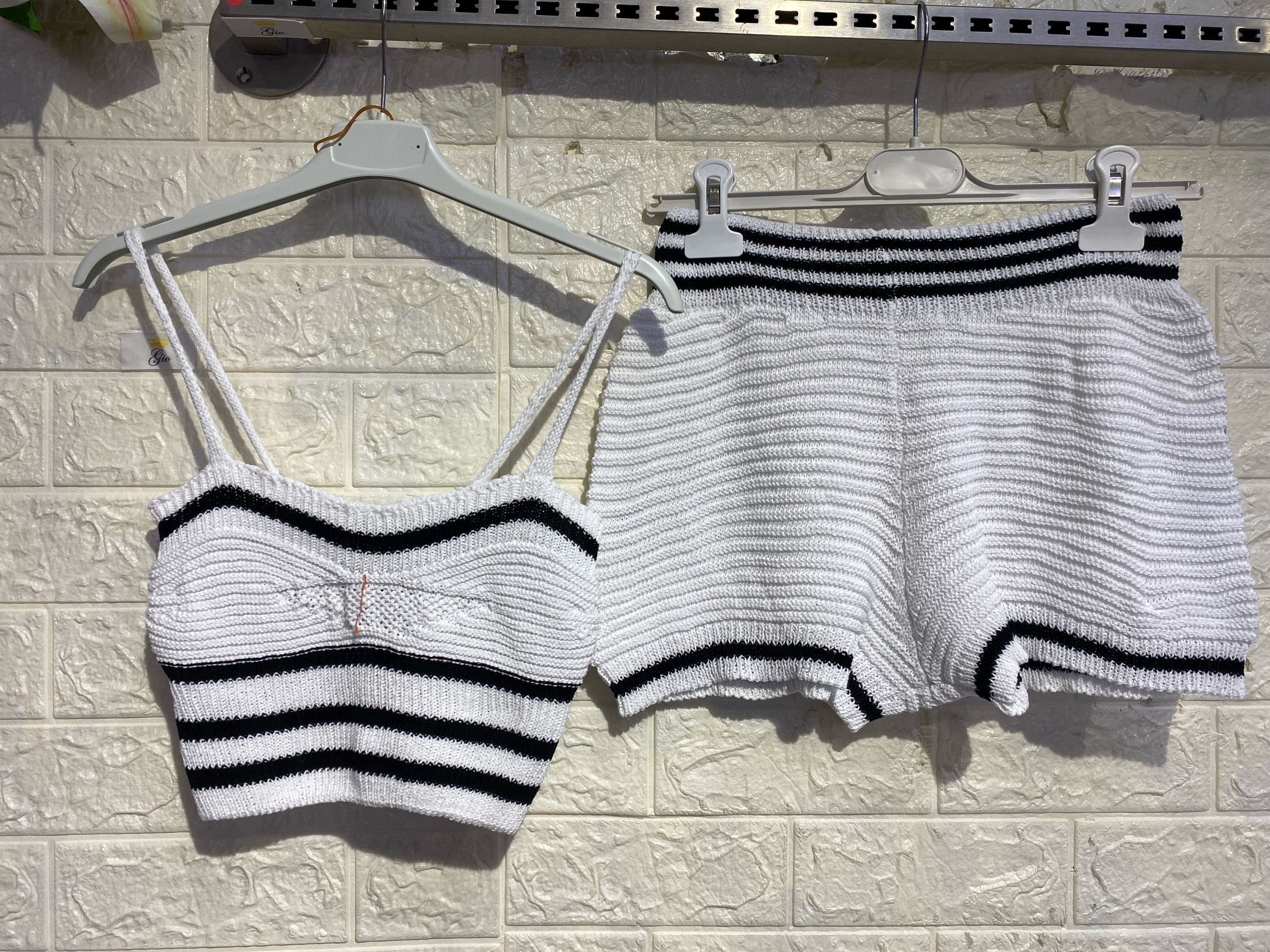 Co-ord Set in Maglia a Righe – Comfort & Stile Casual Chic