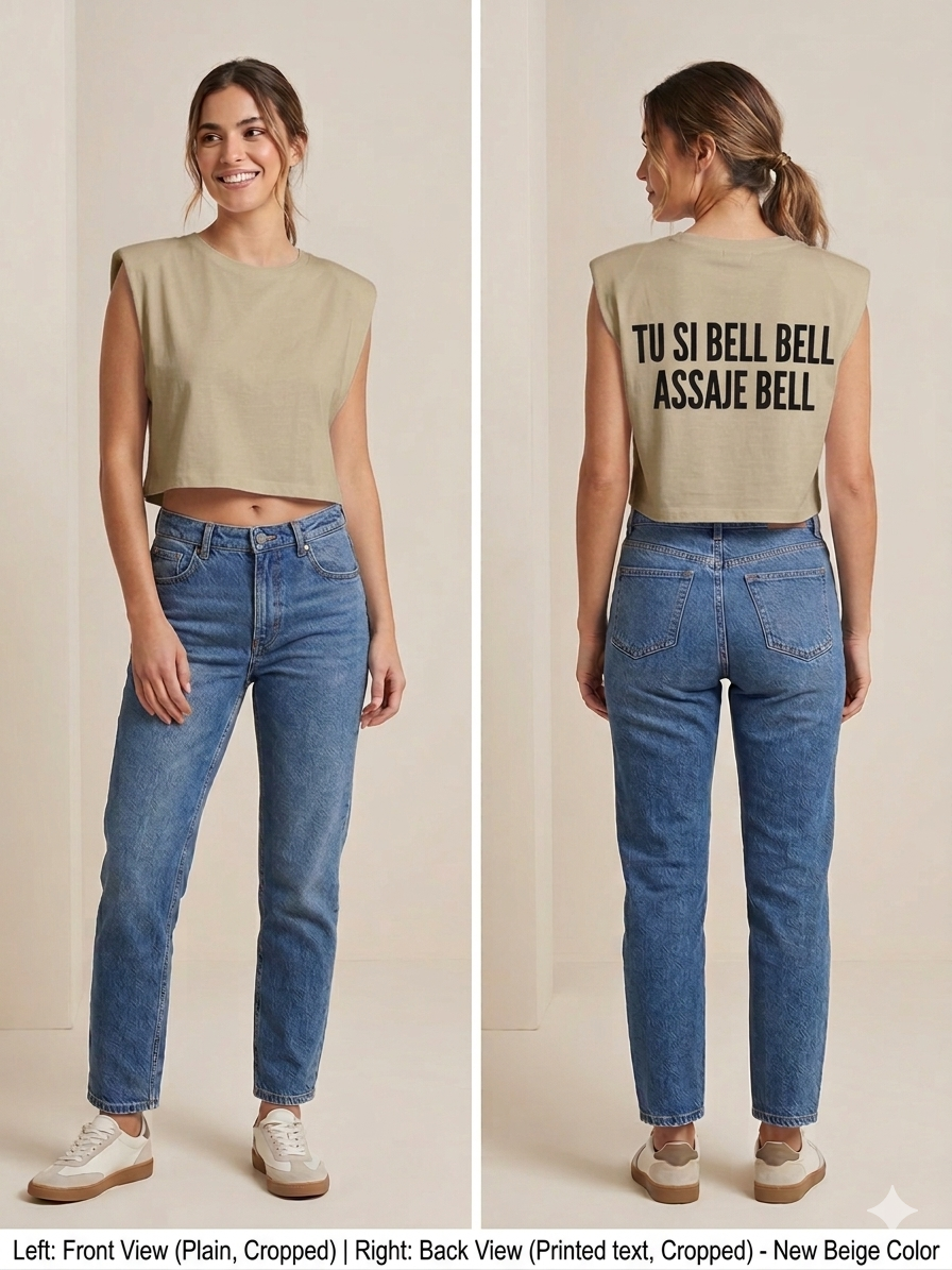 T-Shirt Oversize con Scritta Posteriore – Capsula Urban Statement