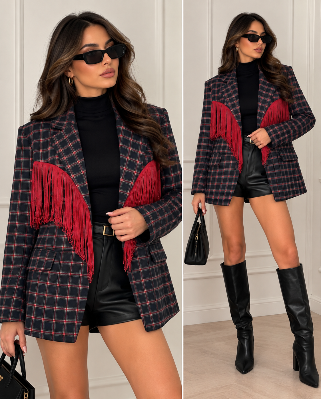 Giacca “Fringe Glam”
