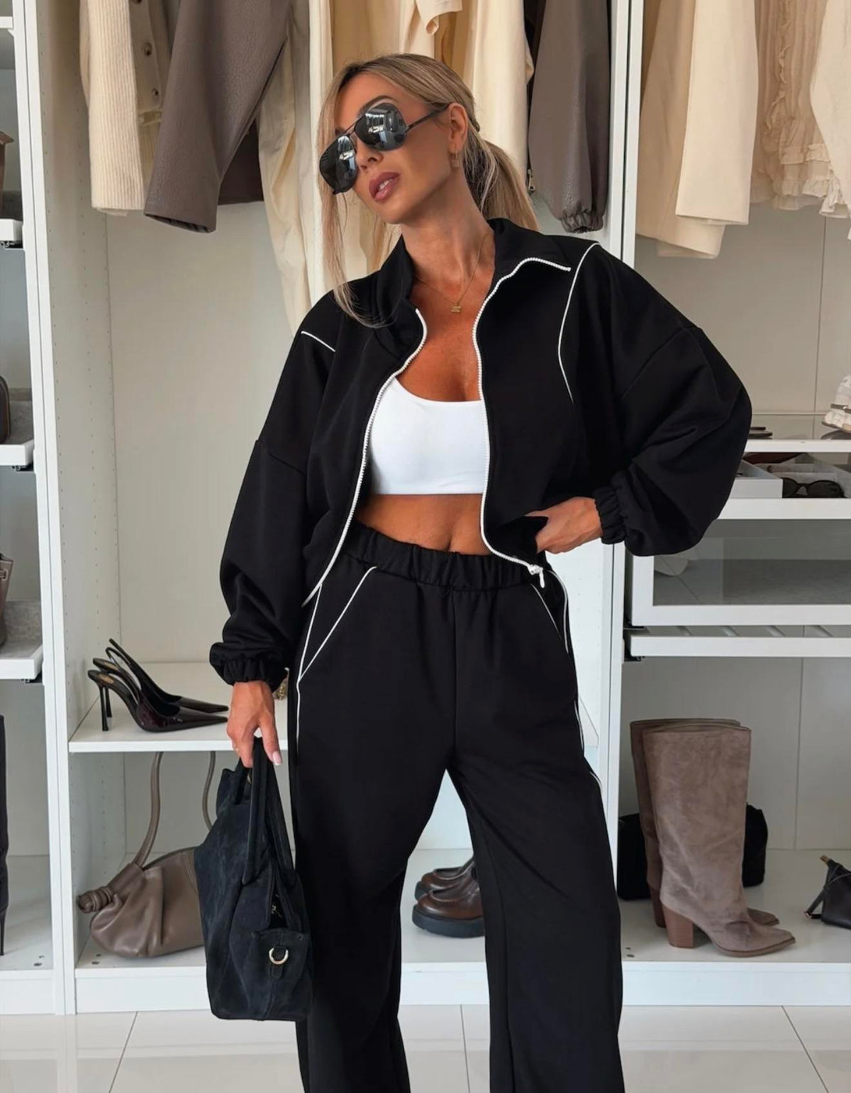 Coordinato Sportivo con Felpa e Pantalone