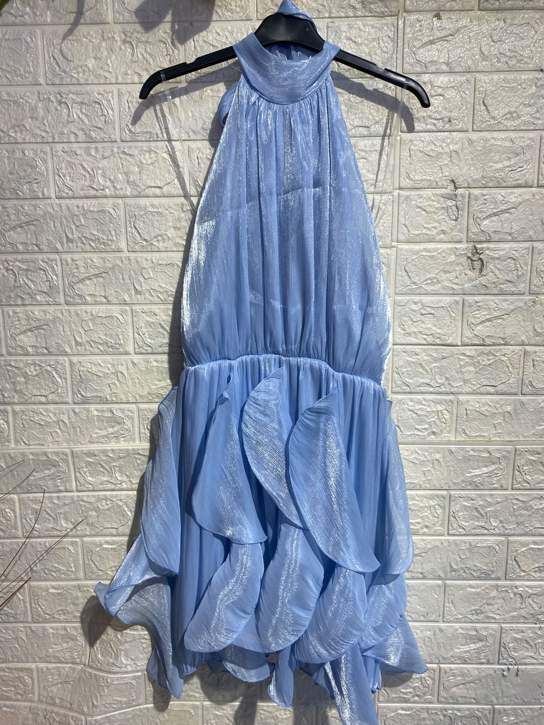 Mini Dress "Aura"- Satinato