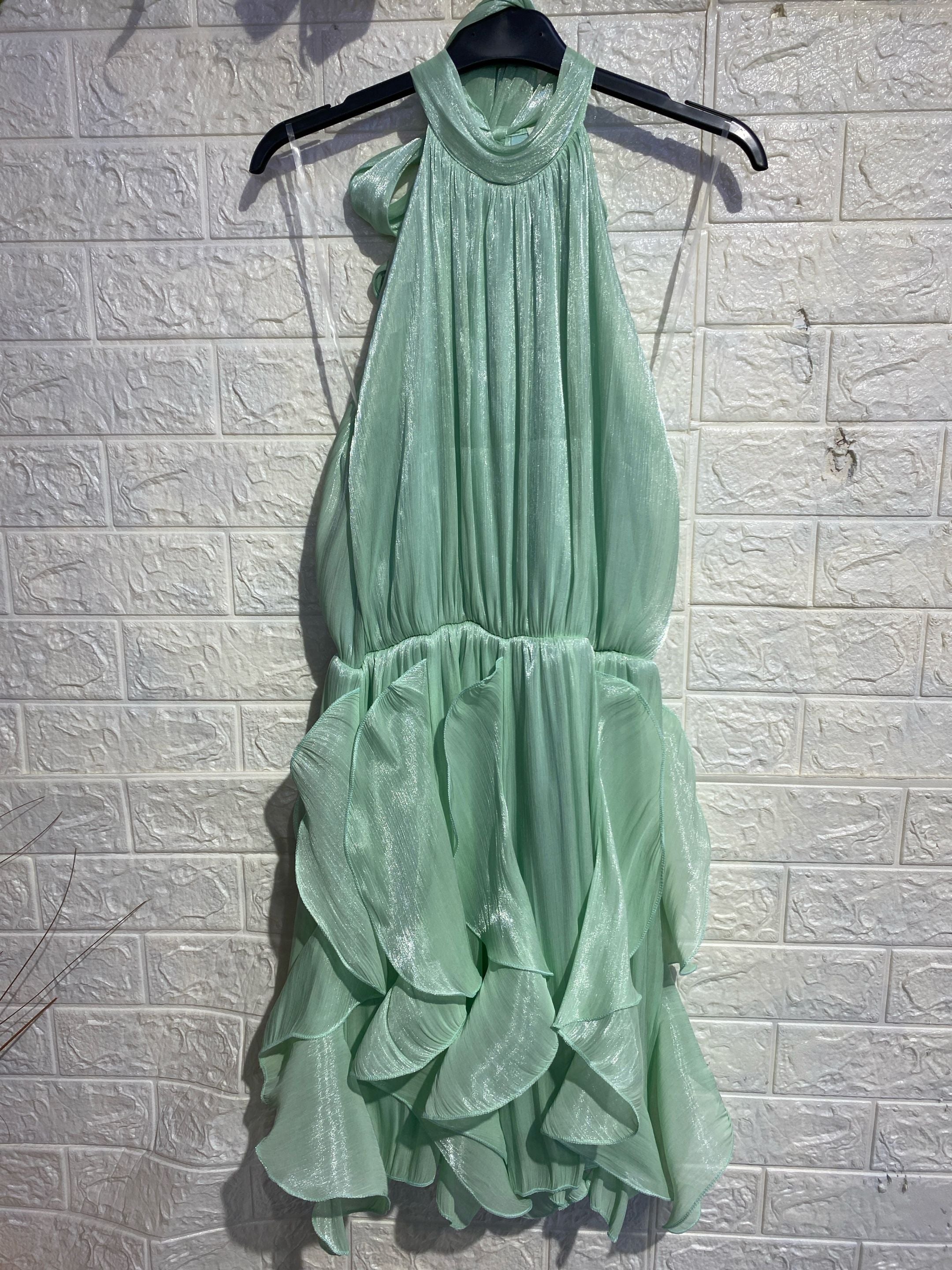 Mini Dress "Aura"- Satinato