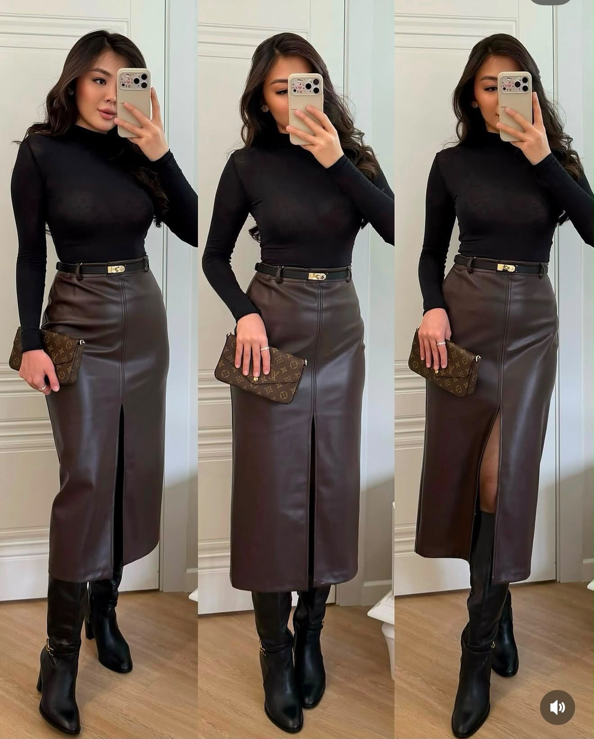 Gonna “Leather Chic”