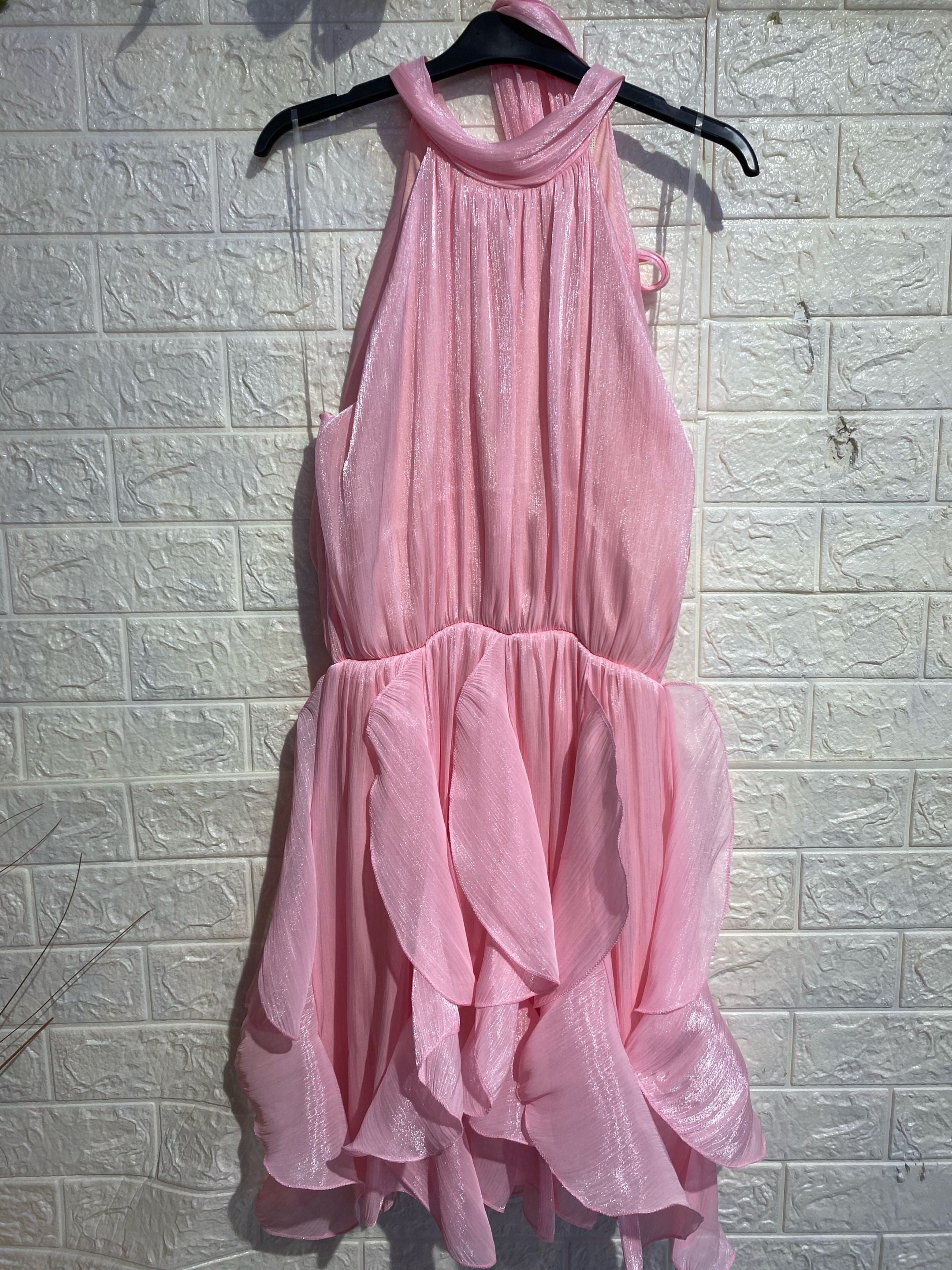 Mini Dress "Aura"- Satinato