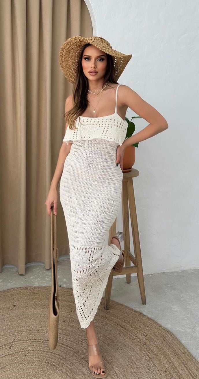 Abito Maxi "Eivissa" – Crochet