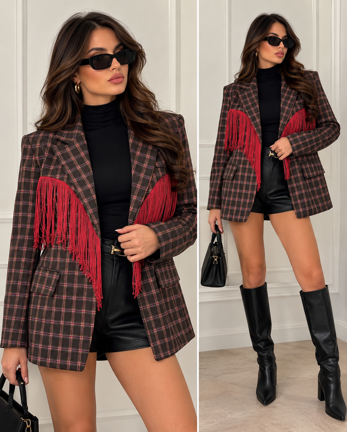 Giacca “Fringe Glam”