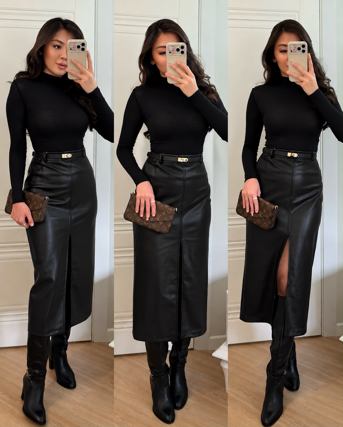 Gonna “Leather Chic”