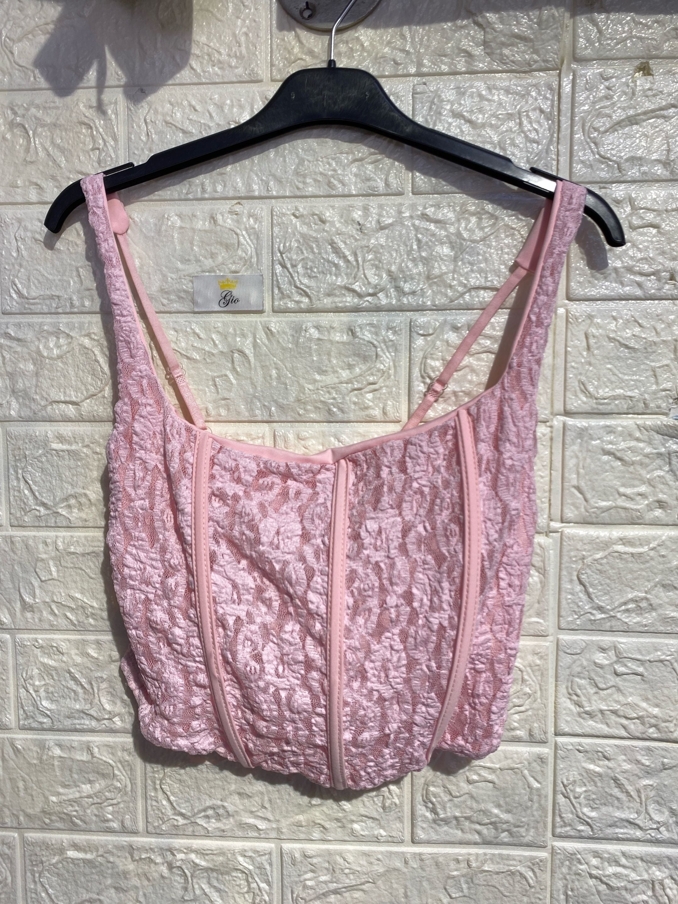 Top Bustino "Lace Romance" – Eleganza e Tendenza