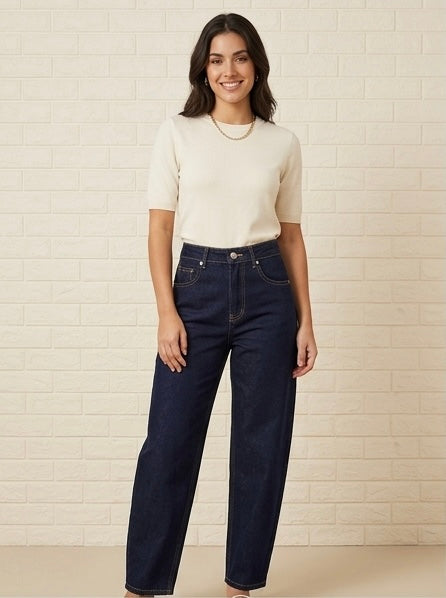 Jeans Mom Fit Indigo