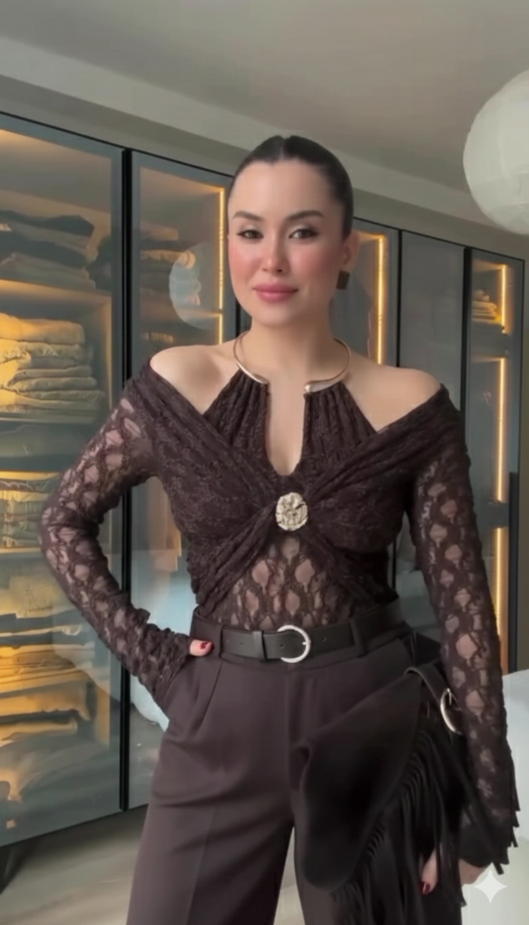 Maglia Gemma in Pizzo