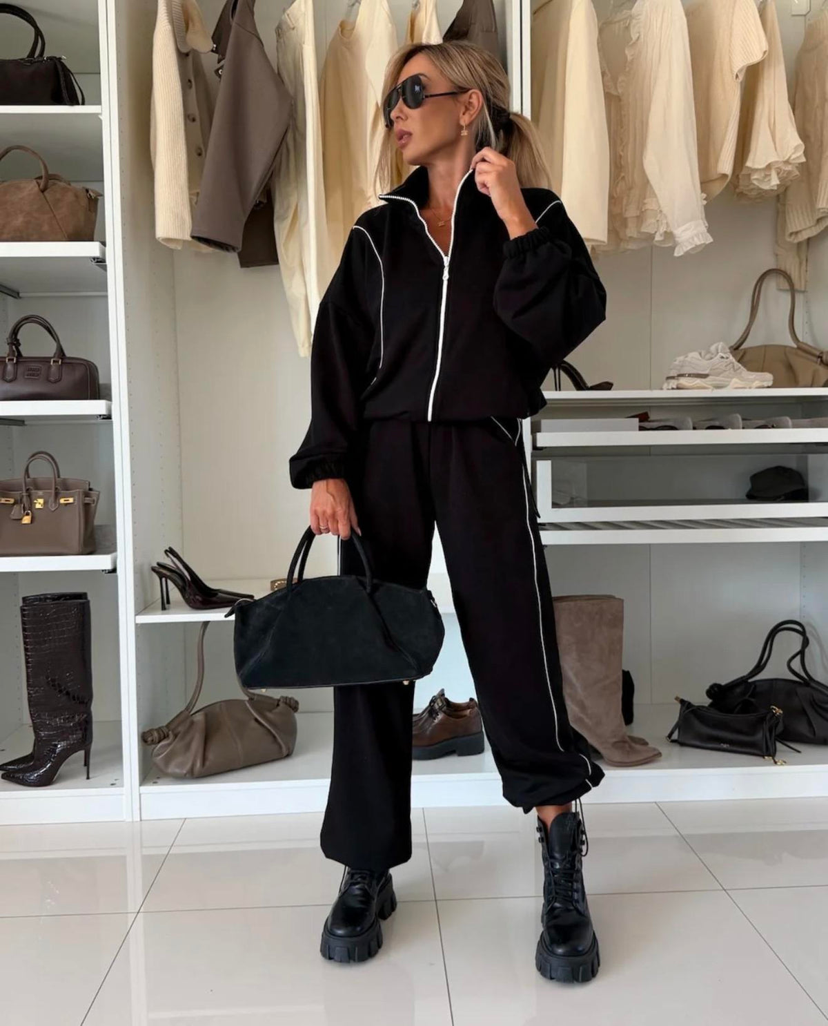 Coordinato Sportivo con Felpa e Pantalone